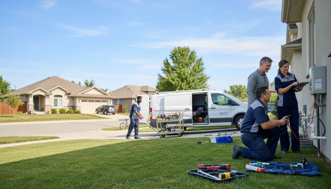 Tankless water heater service in Hoover, AL
